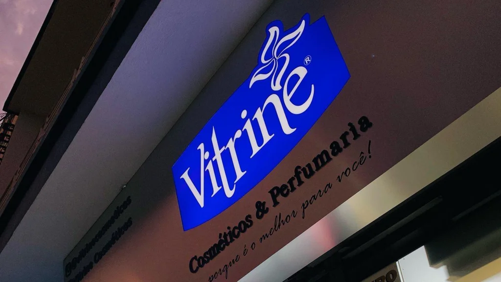 Banner de Vitrine Cosméticos